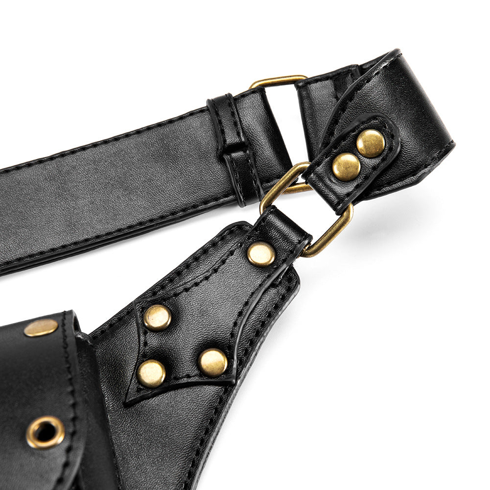 Shoulder Crossbody Punk Tactical Waist Bag