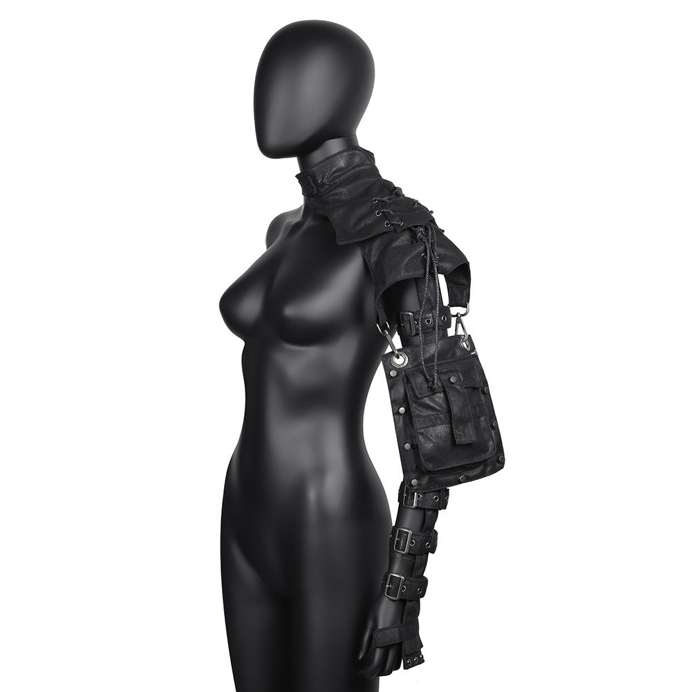 Rock and Roll Biker Bag Steampunk Armor Shoulder Bag