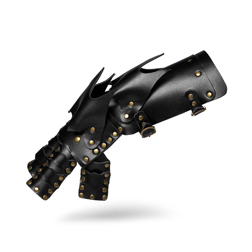 Steampunk Cosplay Colorblock Arm Sleeves