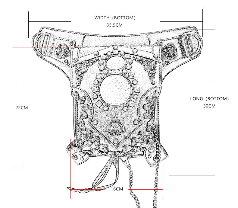 Steampunk Chain Bag