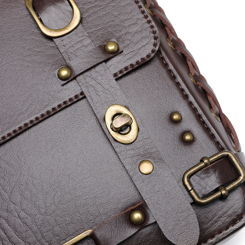 Retro Shoulder Bag Chain Shoulder Slanting Bag