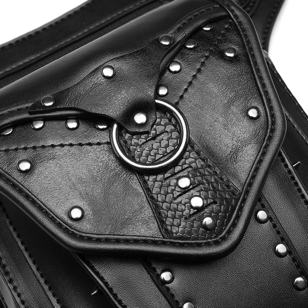 Steampunk Chain Bag Biker Waist Bag
