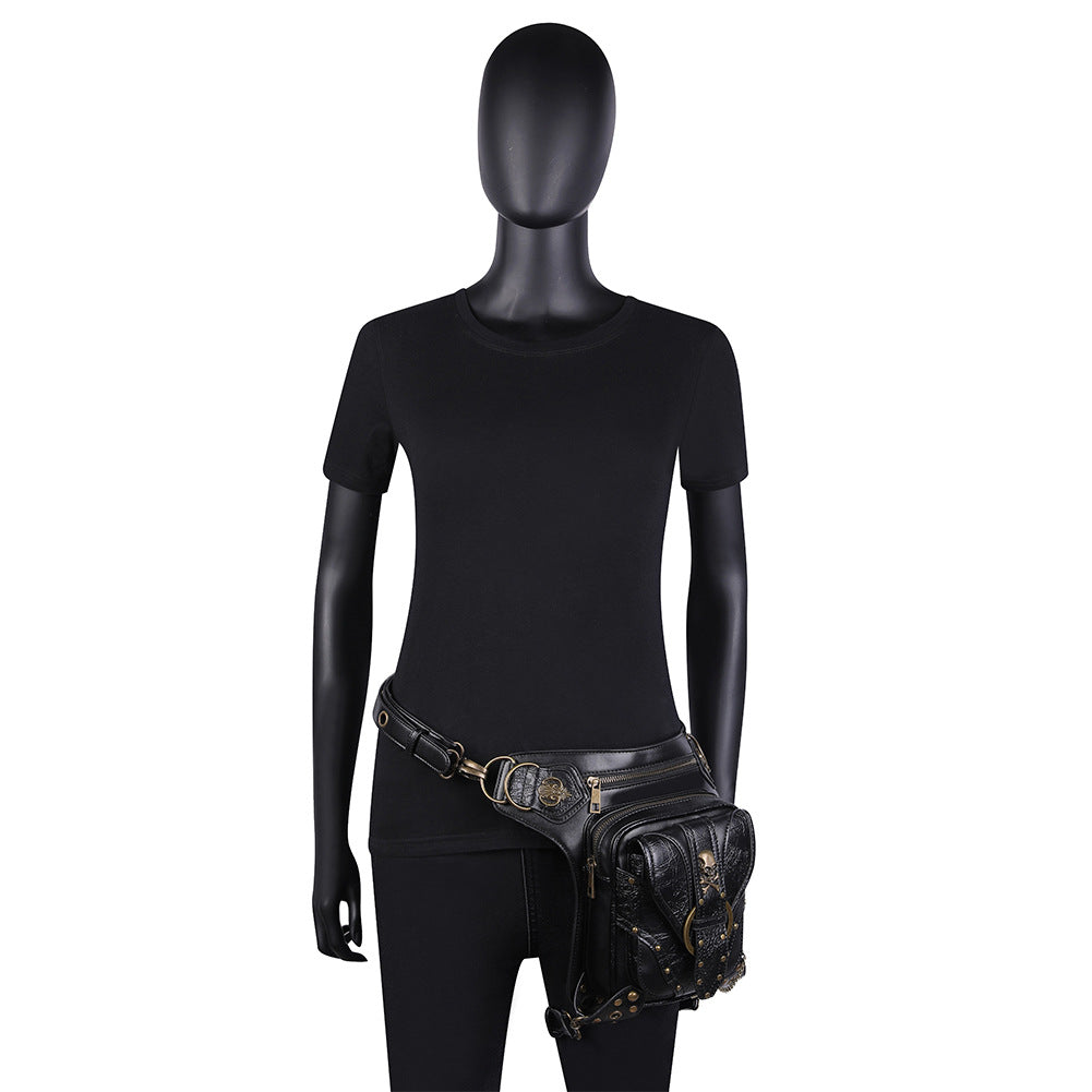 Punk Chain Outdoor Skull Biker Bag