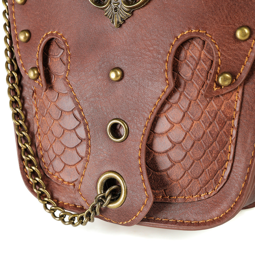Retro Women's Shoulder Crossbody Bags Motorcycle