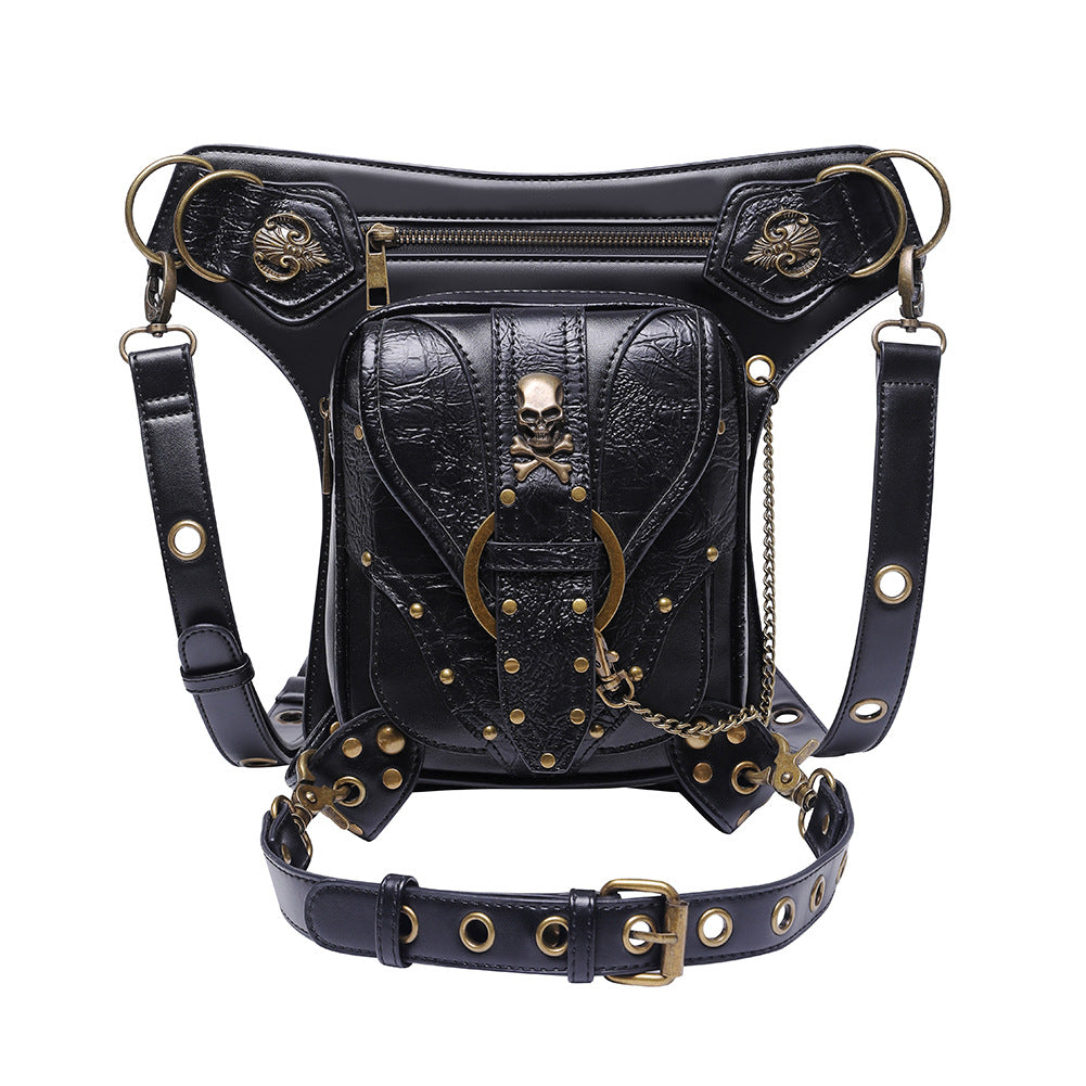 Punk Chain Outdoor Skull Biker Bag