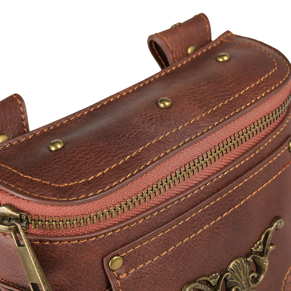Retro Women's Shoulder Crossbody Bags Motorcycle