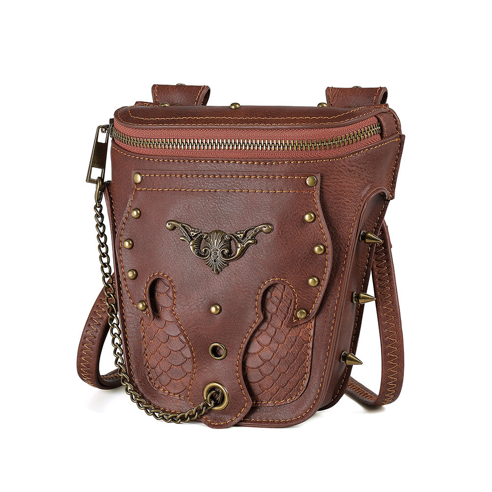 Retro Women's Shoulder Crossbody Bags Motorcycle