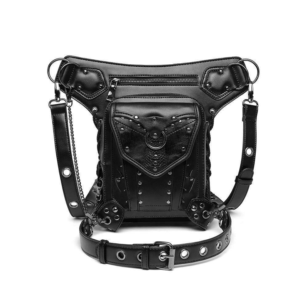 Steampunk Chain Bag Biker Waist Bag
