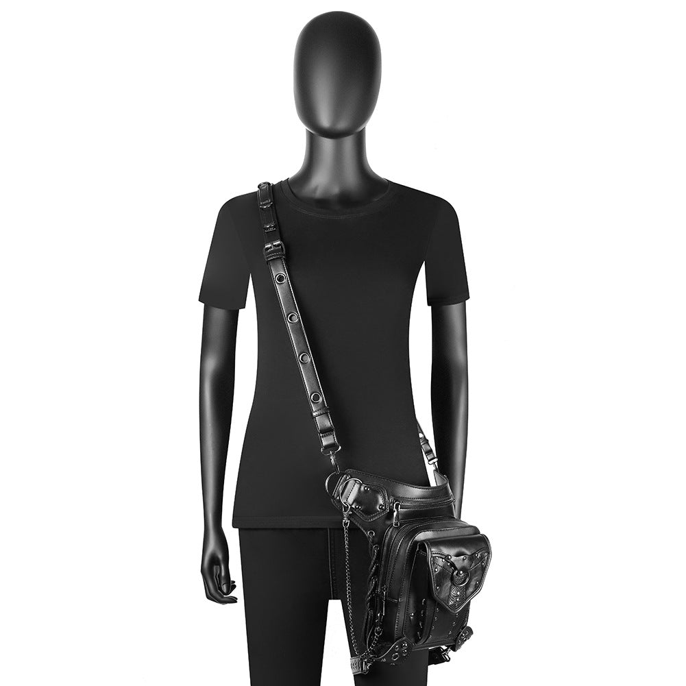 Steampunk Chain Bag Biker Waist Bag