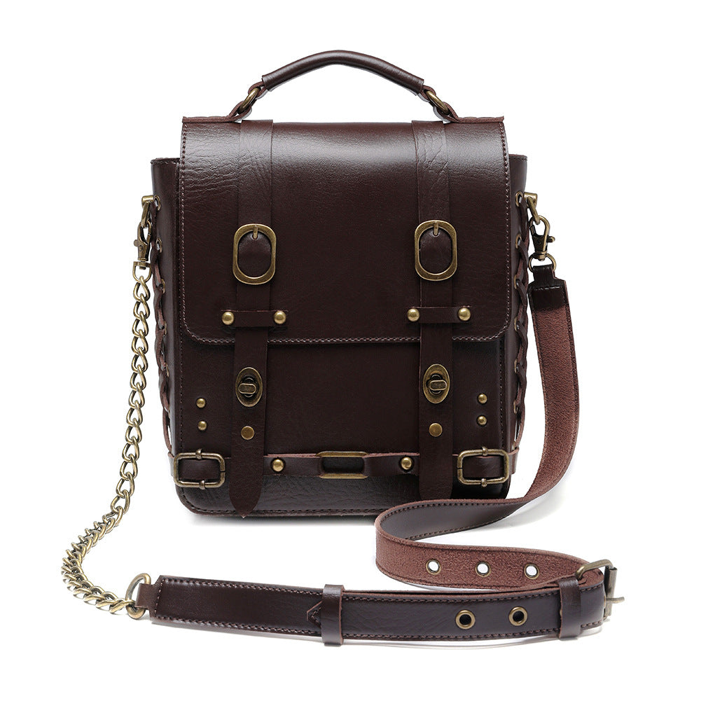 Retro Shoulder Bag Chain Shoulder Slanting Bag