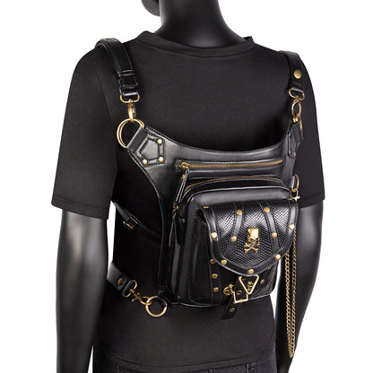 Punk Outdoor Vintage Crossbody Bag