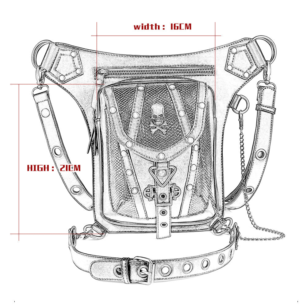 Punk Outdoor Vintage Crossbody Bag