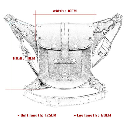 Shoulder Crossbody Punk Tactical Waist Bag