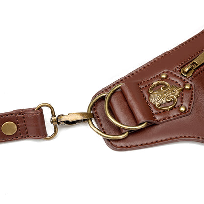 Punk Rock Biker Women's Single Shoulder Crossbody Bag