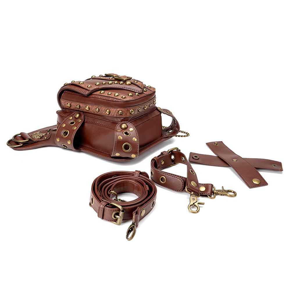 Punk Rock Biker Women's Single Shoulder Crossbody Bag
