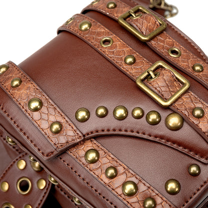 Punk Rock Biker Women's Single Shoulder Crossbody Bag