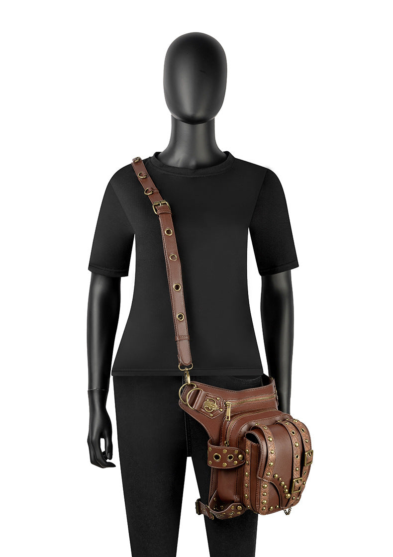 Punk Rock Biker Women's Single Shoulder Crossbody Bag