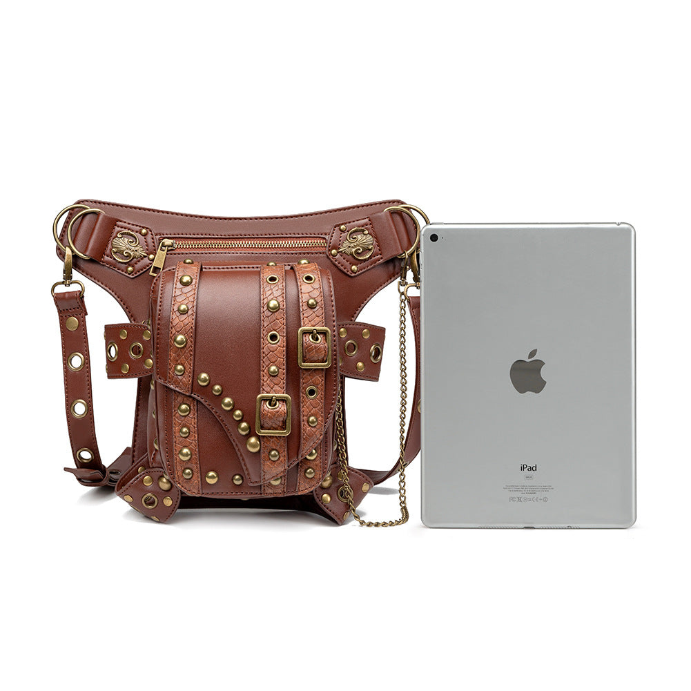 Punk Rock Biker Women's Single Shoulder Crossbody Bag