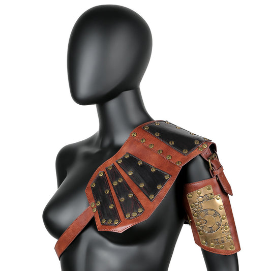Steampunk Armor Shawl COSPLAY Prom Performance