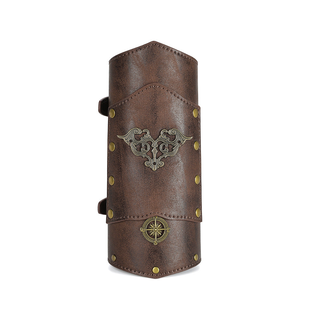 Medieval Vintage Steampunk Arm Band Wrist Guard