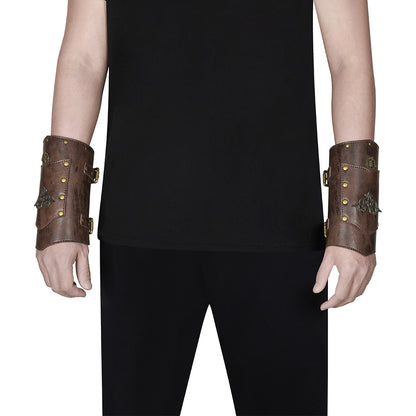 Medieval Vintage Steampunk Arm Band Wrist Guard