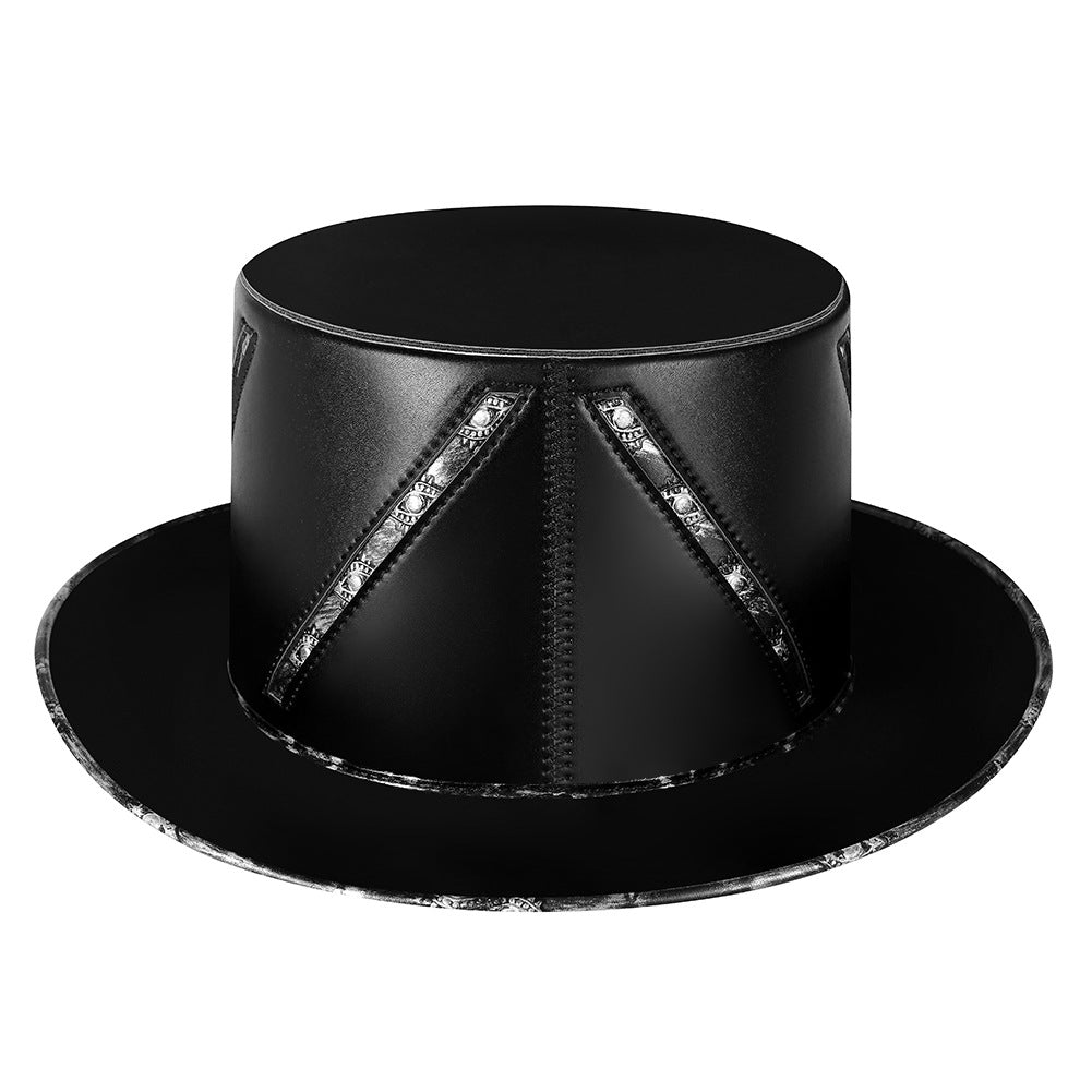Punk Unisex Magic Hat Gentleman Bowler Hat Female