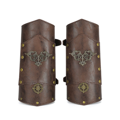 Medieval Vintage Steampunk Arm Band Wrist Guard