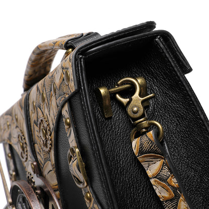 Embossed Handbag